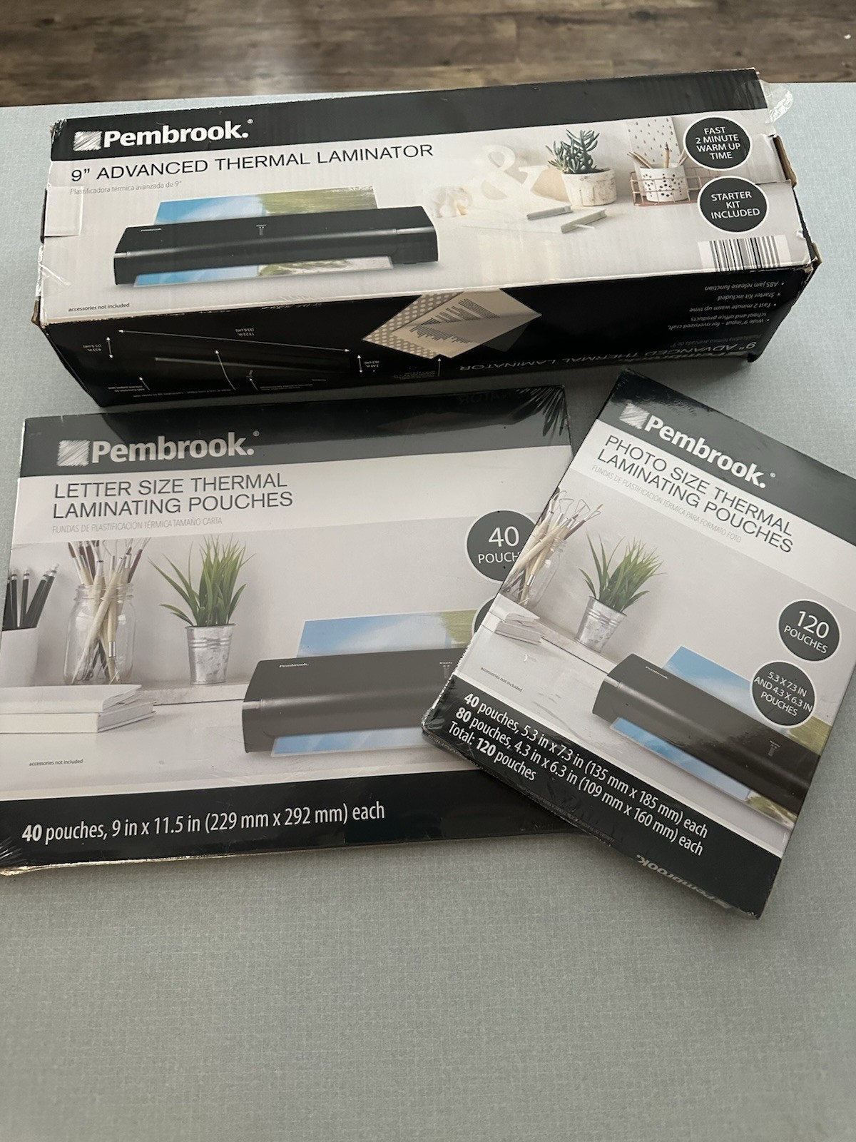 Pembrook 9″ Advanced Thermal Laminator for Multiple Paper Sizes