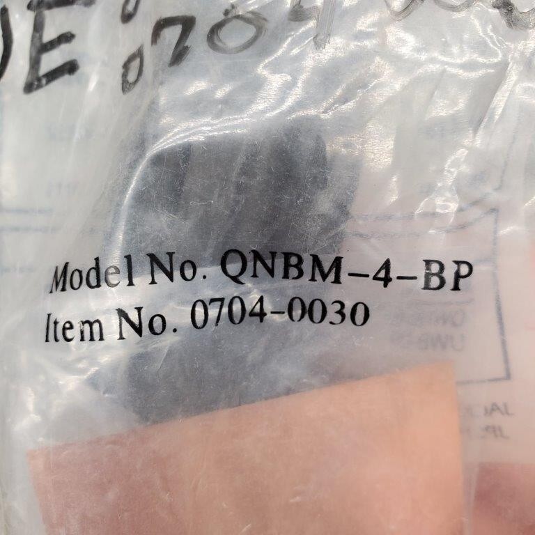 Jackson Cable Connector Model No QNBM-4-BP Item No 0704-0030 For 3/0 4/0 Cables