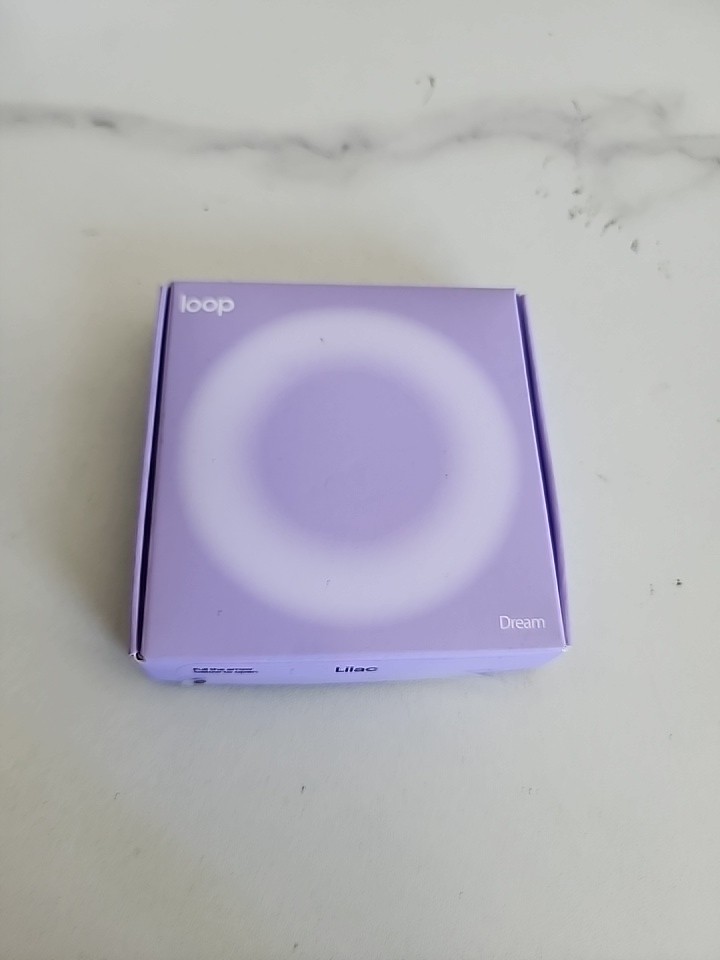 Loop Dream Silicone/Memory Foam Tips Sleeping Comfortable Lilac New with tips