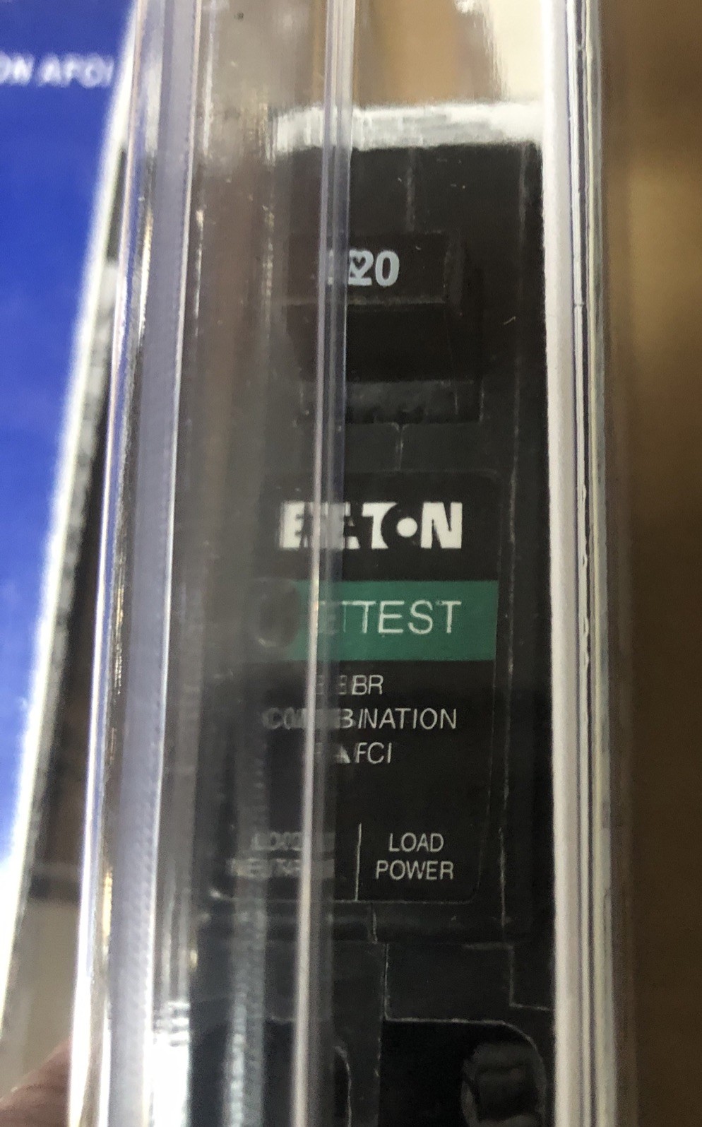 Eaton 20-amp 1-Pole Afci Plug-on Neutral Circuit Breaker BRP120AFCS 2-Pack New