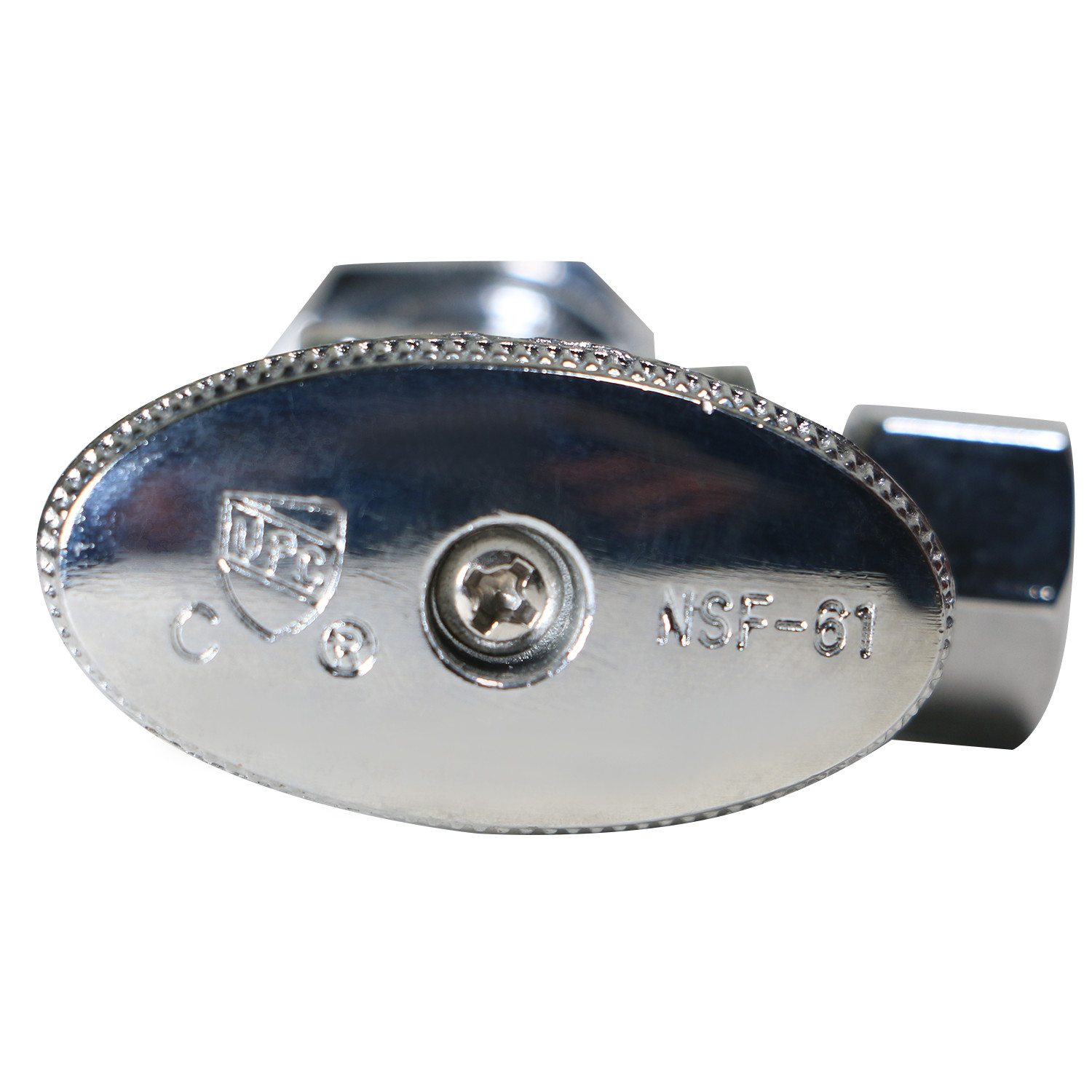 10) 5/8″ OD X 3/8″ OD 1/4 TURN COMPRESSION ANGLE STOP VALVE FULL PORT, LEAD FREE