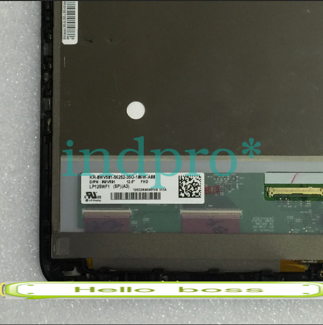 12 touch screen assembly LP125WF1-SPA3 E3 A2 E2 For