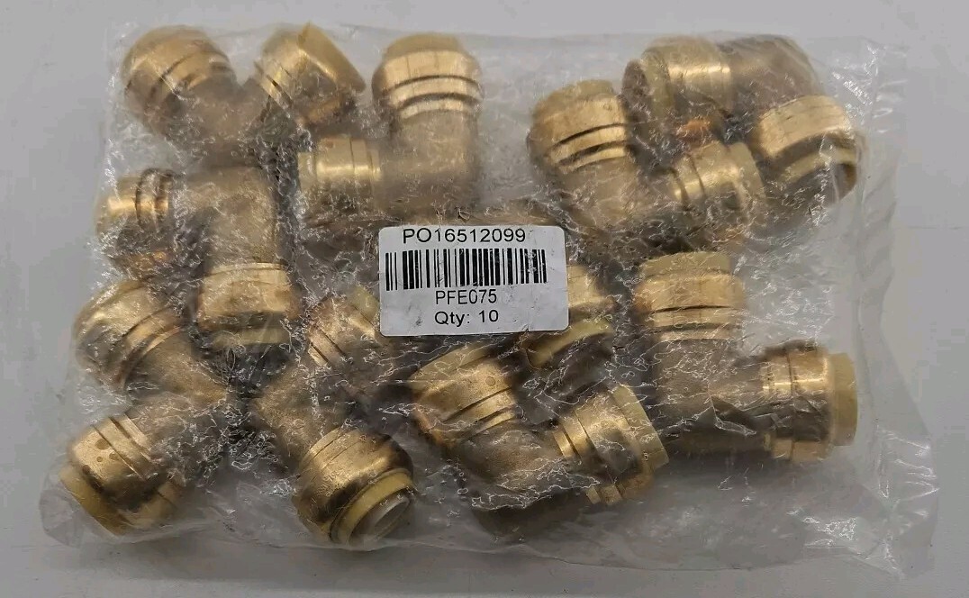 Bluefin – PFE075 – 3/4″ Push Fit 90 deg Elbow – 150 psi – Bag of 10