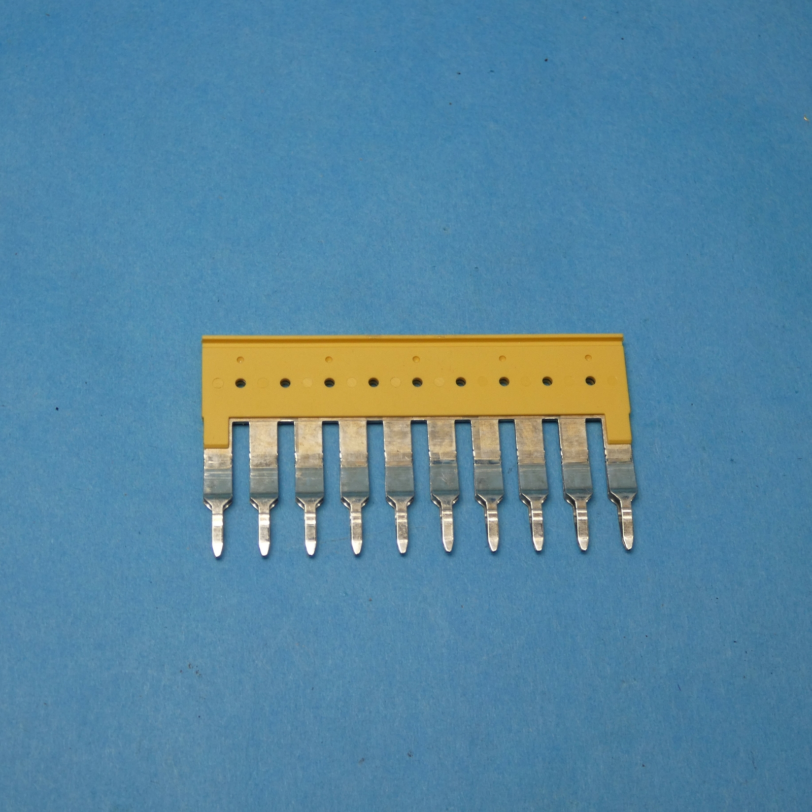 Weidmuller 1609030000 ZQV 4/10-GE Cross Connector Jumper 6.1 mm 10 Pole 32A