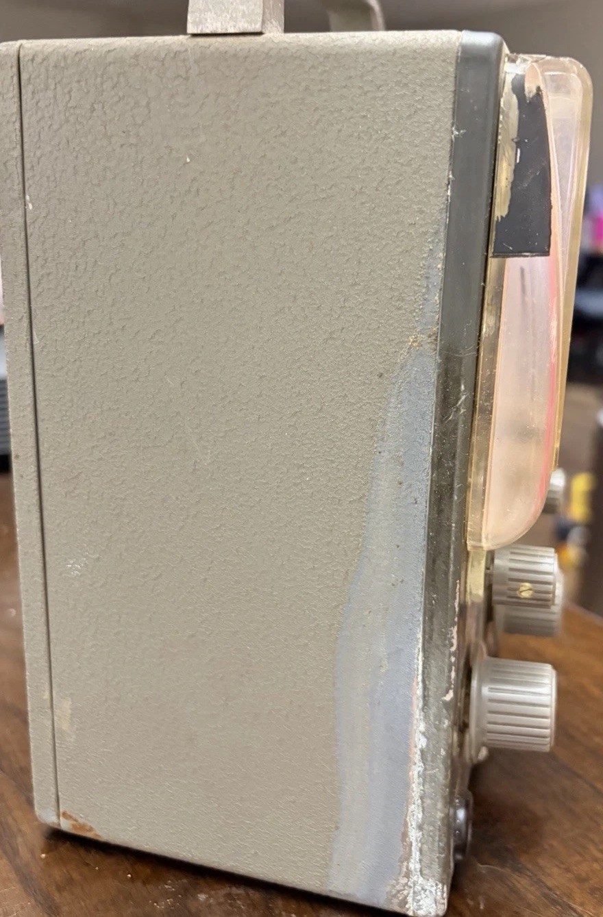 Heathkit V-7A VTVM Analog AC/DC Vacuum Tube Voltmeter 0-1500V 25Hz-1MHz