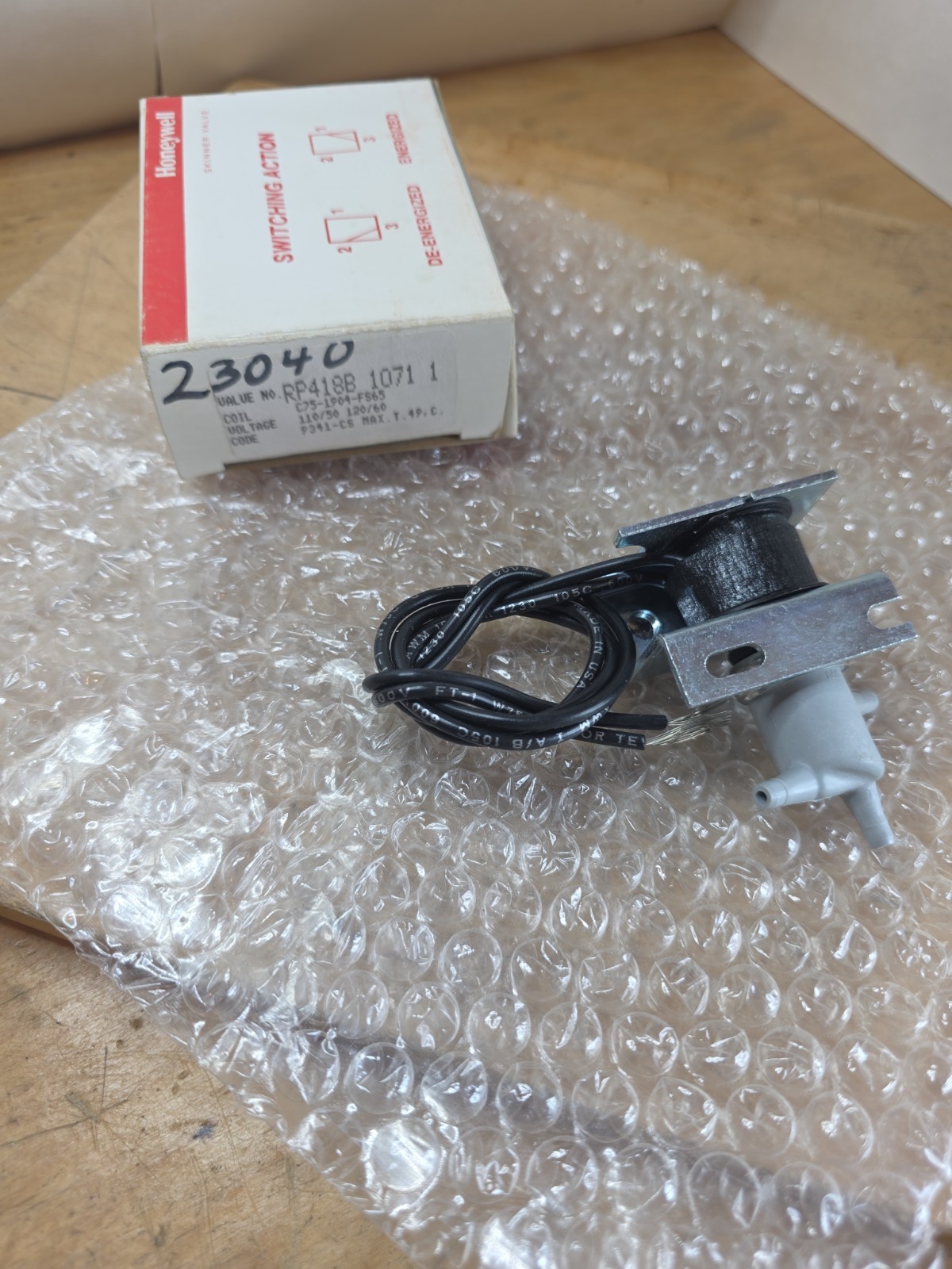 Honeywell RP418A 1107 1