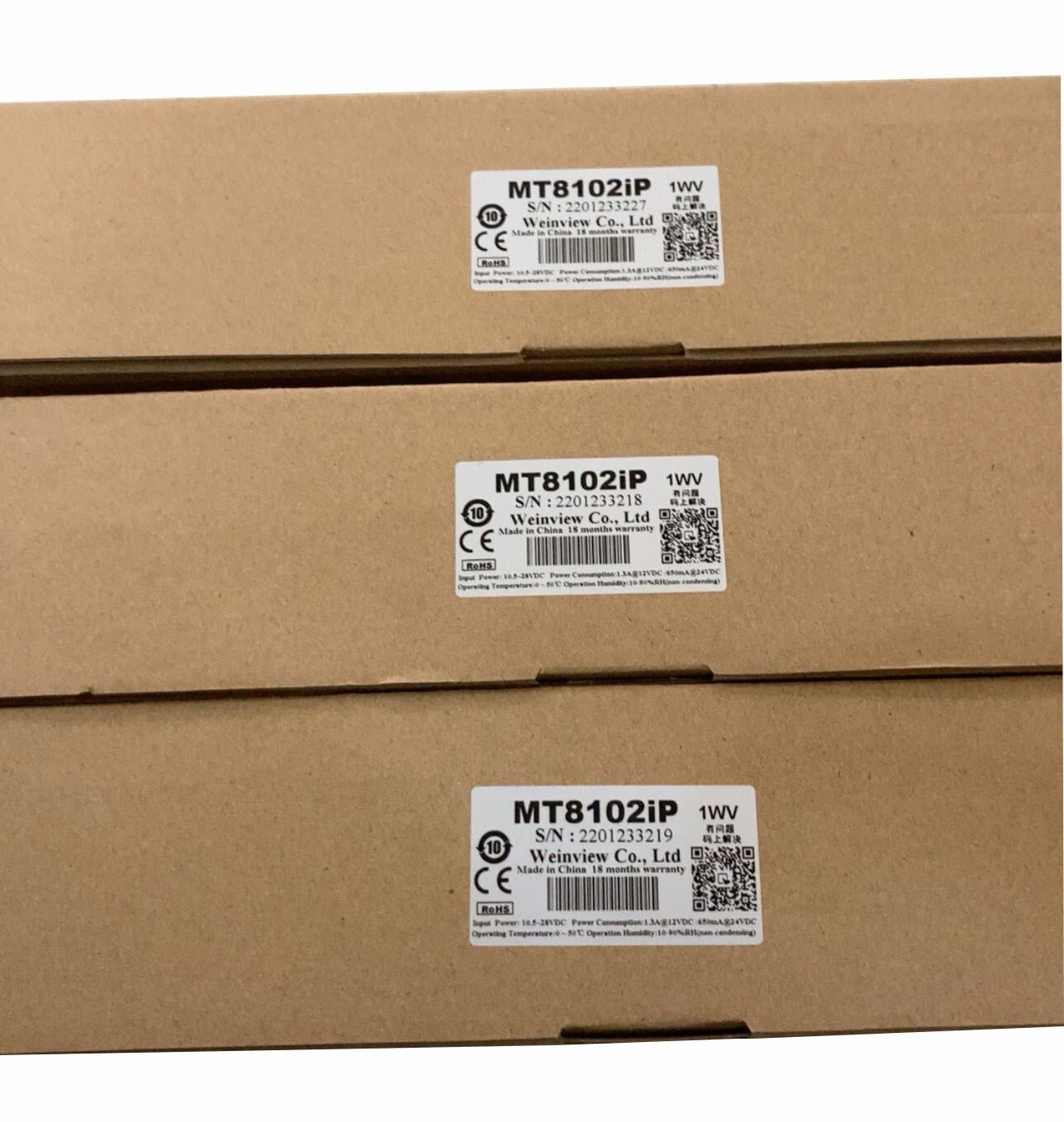 MT8102iP 1WV NEW Weintek WEINVIEW MT8102iP TFT Touch Screen