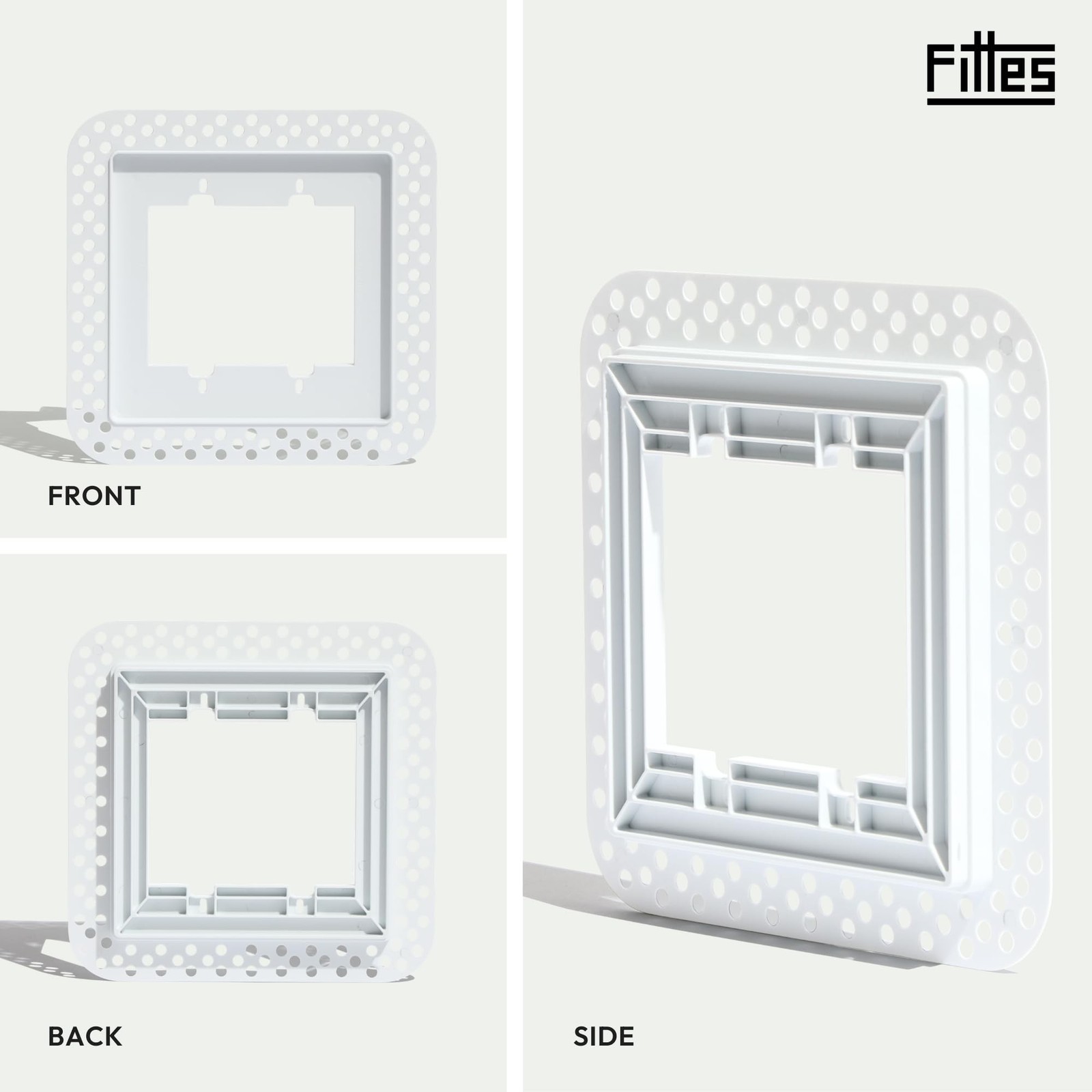 Flush Drywall Receptacle Mount [Lite]