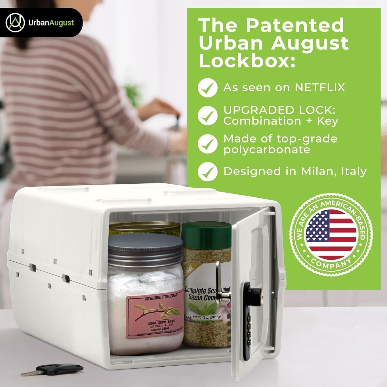 Versatile Lockable Storage Box with Combination & Key – Perfect for Everyday Use