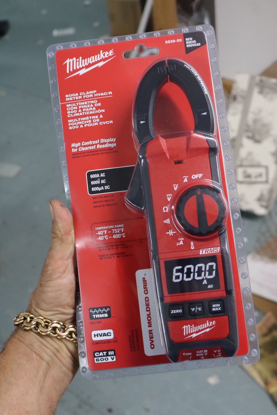 Milwaukee 2236-20 Clamp Meter for HVAC/R