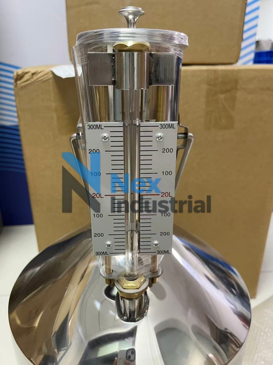 20L NEW Thick Neck Metal Standard Fuel Gasoline Calibration for Measuring Volume