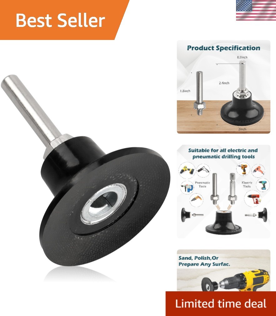 Versatile 2″ Sanding Disc Adapter with Quick Change for Tools Up to 30,000 RPM