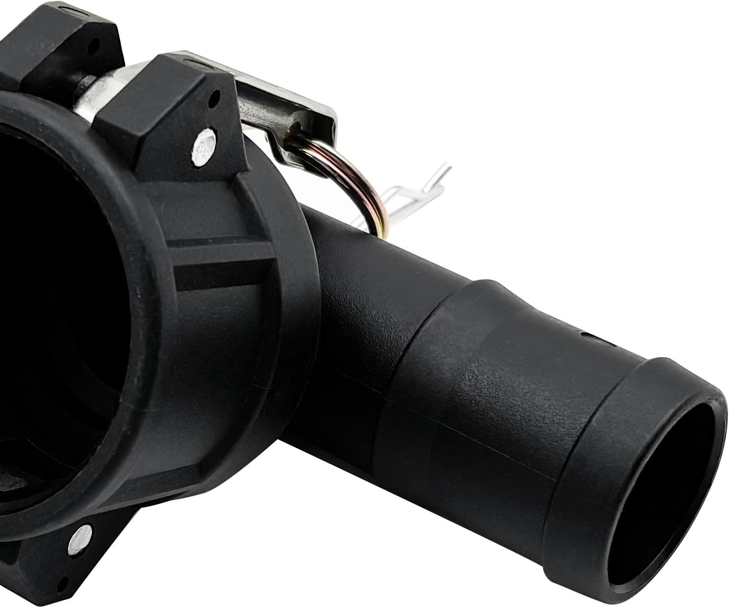 200C-90 Degree Elbow Type C Poly Cam and Groove Hose Fitting, 2″ Socket X 2″ Hos