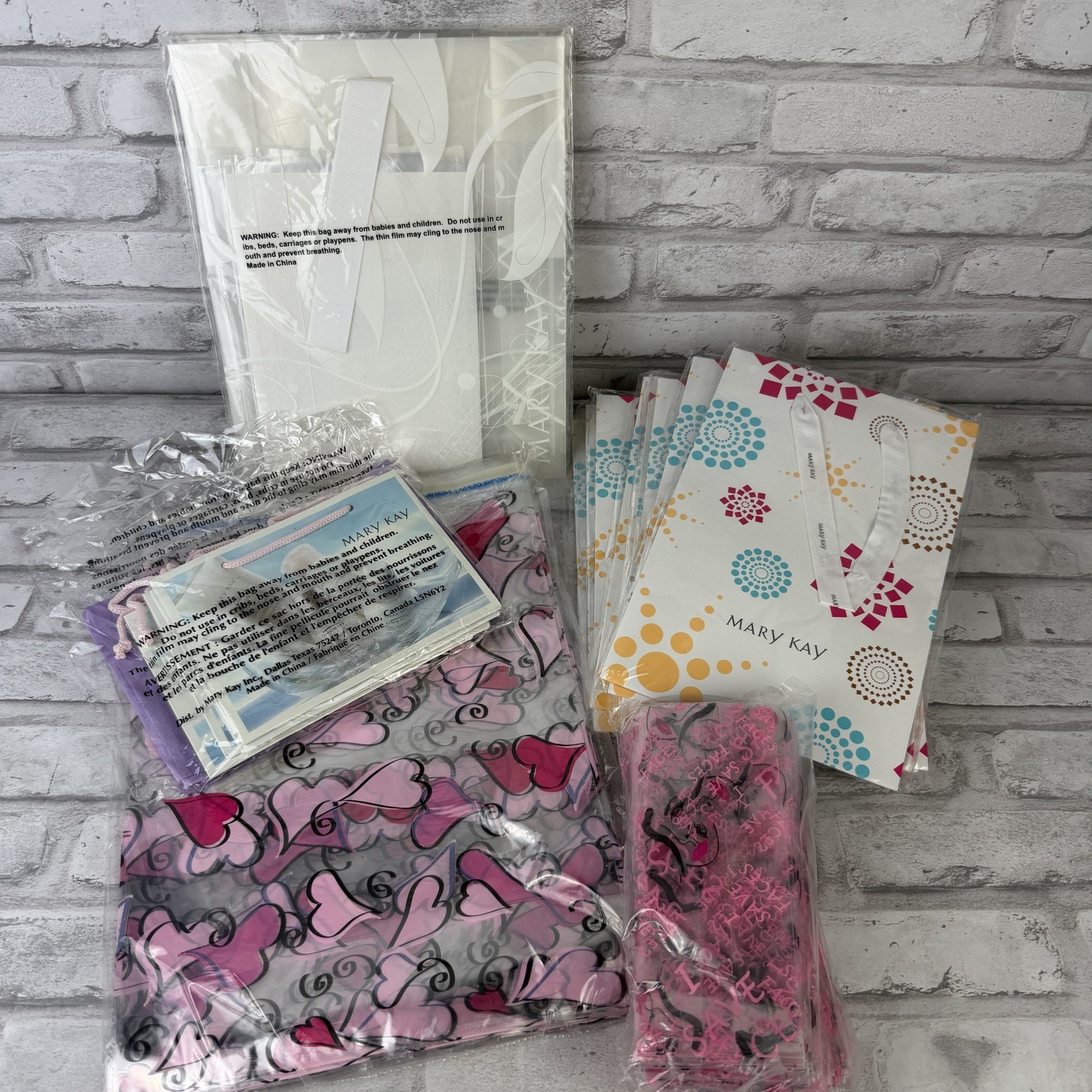 Mary Kay Signature Gift Bags Huge Variety Lot NEW