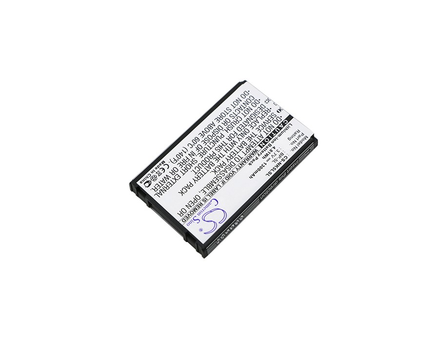 Battery for Nokia 770,7700,7710,9500,E61,E62,N800,N92 P/N:BP-5L 1300mAh