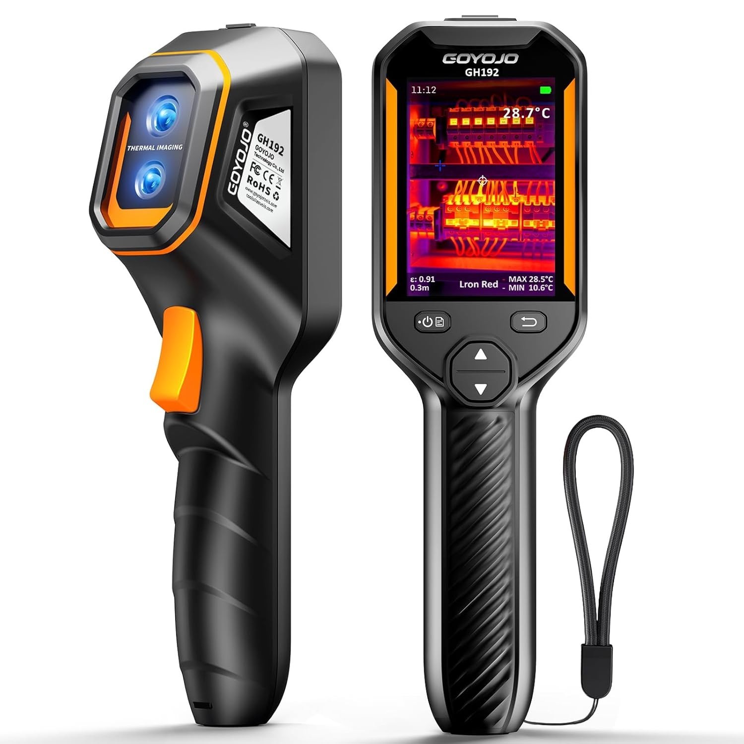 GOYOJO GH192 Thermal Imaging Camera 240X240 Super IR Resolution with 2MP Visual