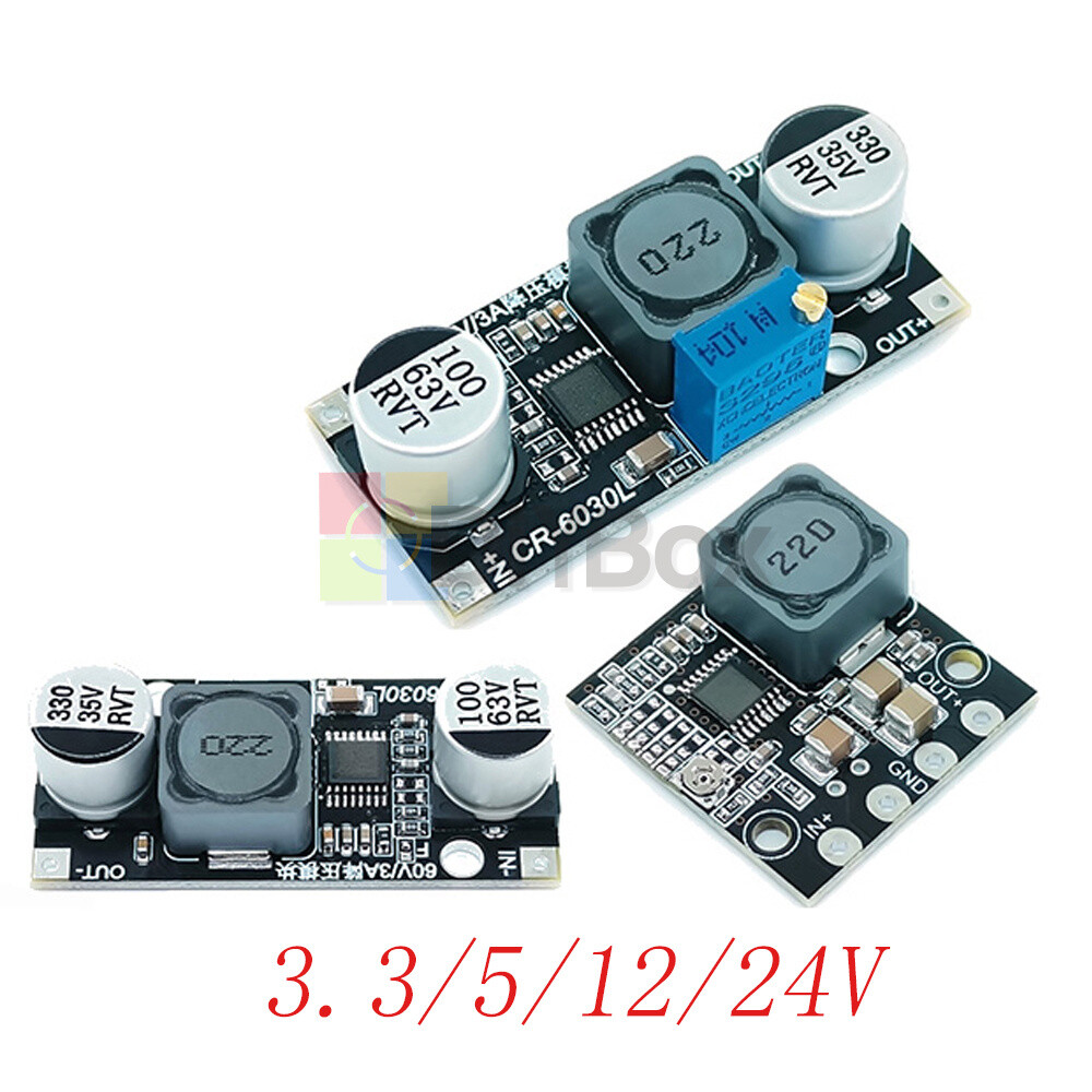 DC 2-60V to 2-34V Step Down Buck Voltage Regulator Power Adapter Converter