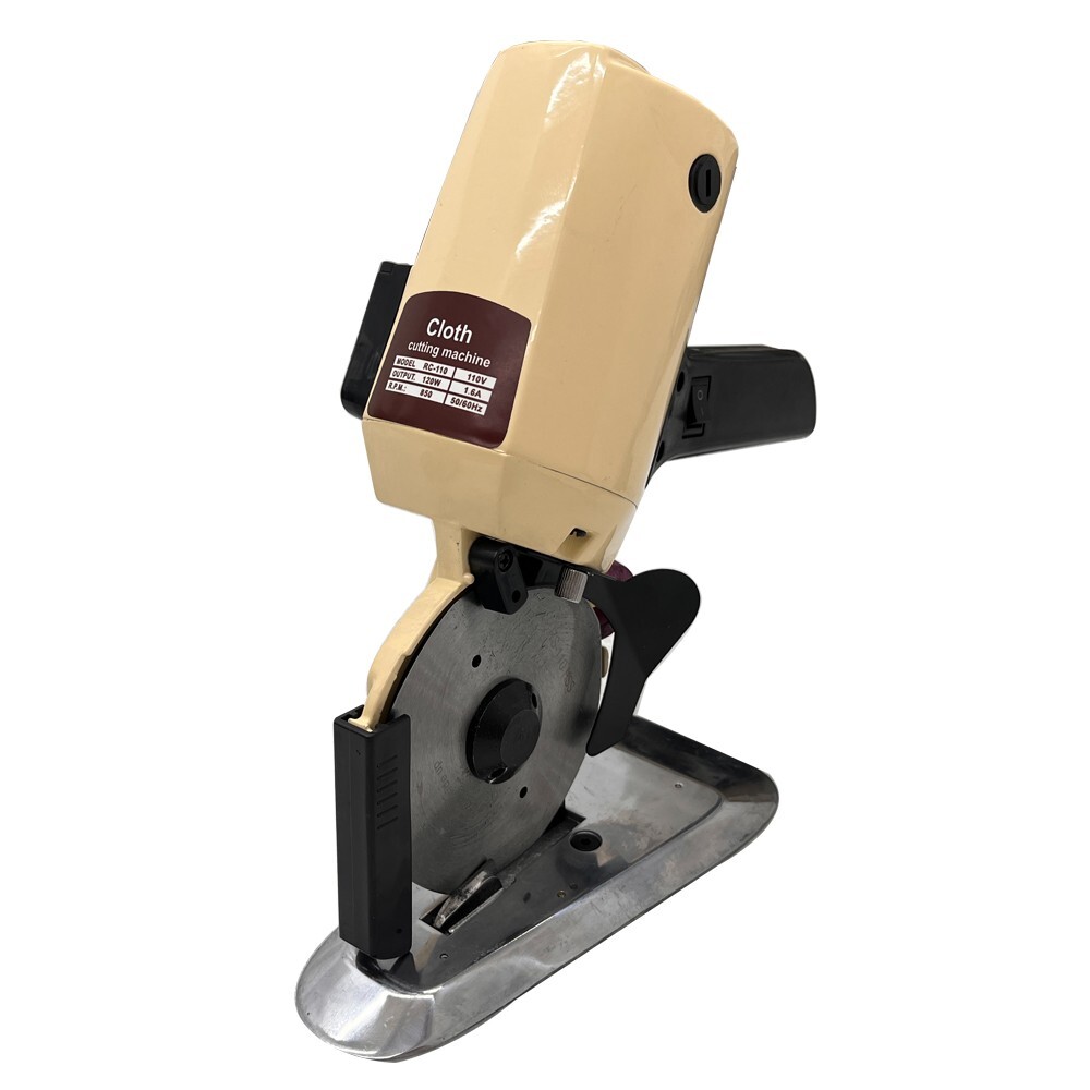 110mm 4.3″ Blade Electric Cloth Fabric Sew Cutter Machine Scissors Tool Work