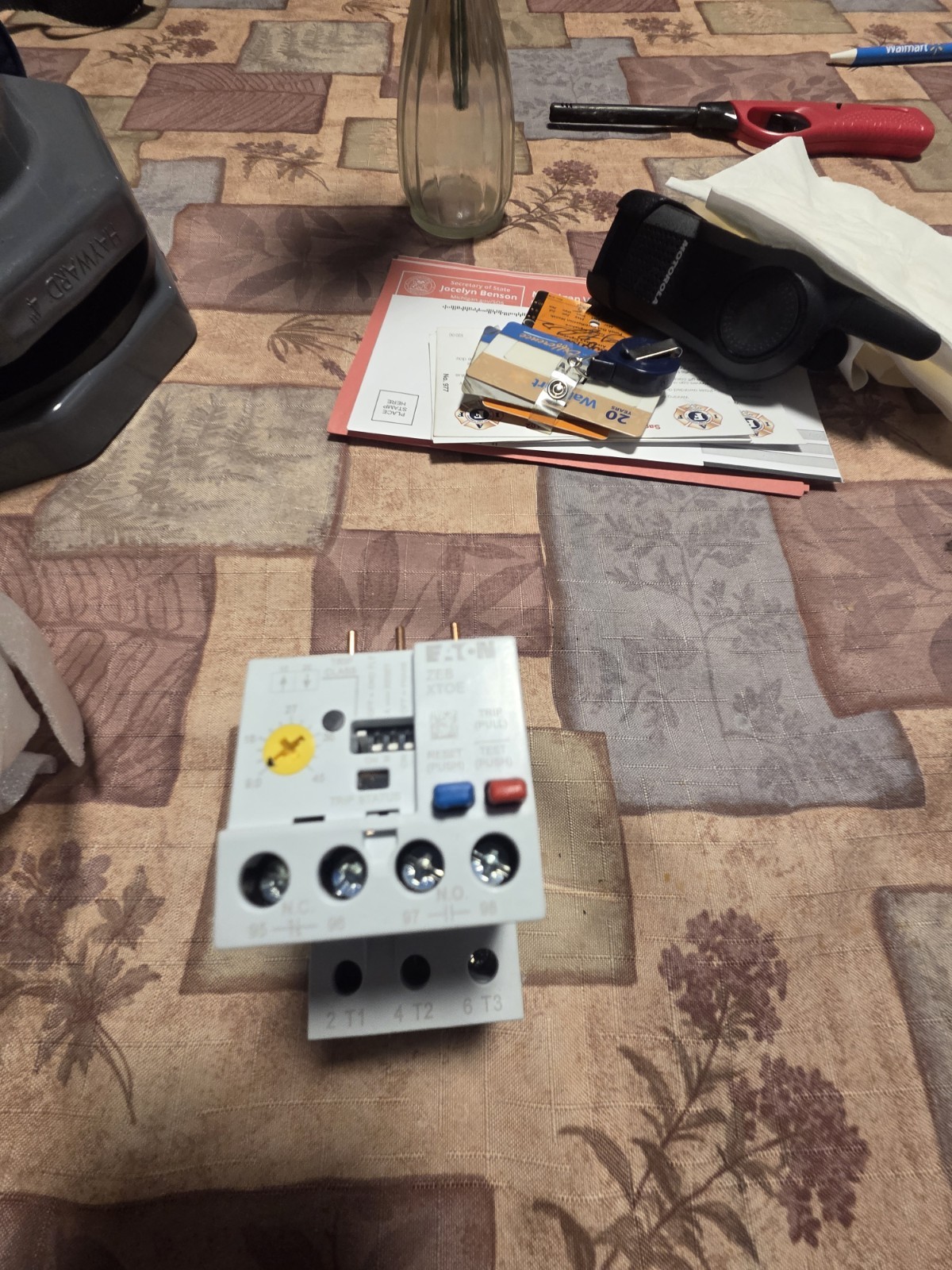 Eaton Xtoe045dgs Overload Relay, 1Nc/1No, 9 A Min Current, 45 A Max Current