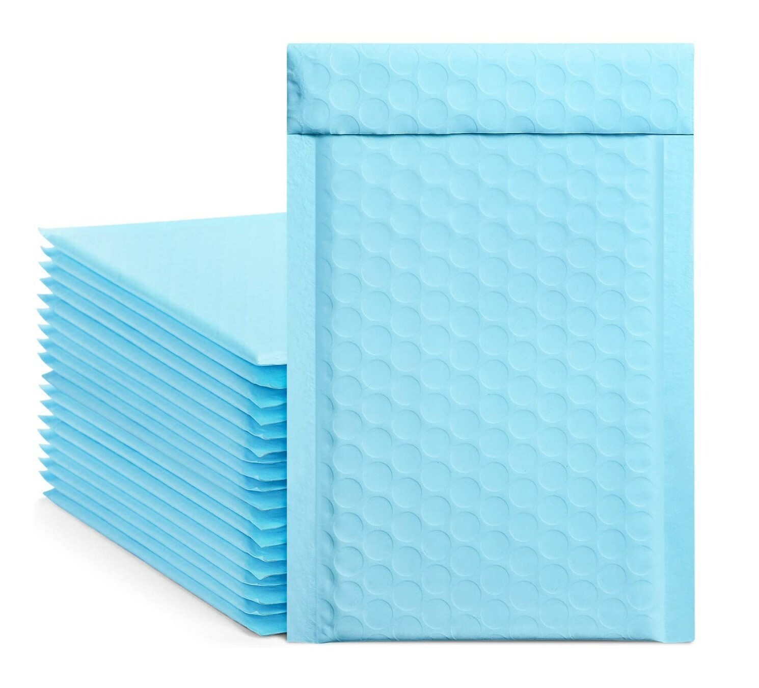 6×9” LIGHT BLUE POLY BUBBLE MAILERS COLORS HIGH QUALITY