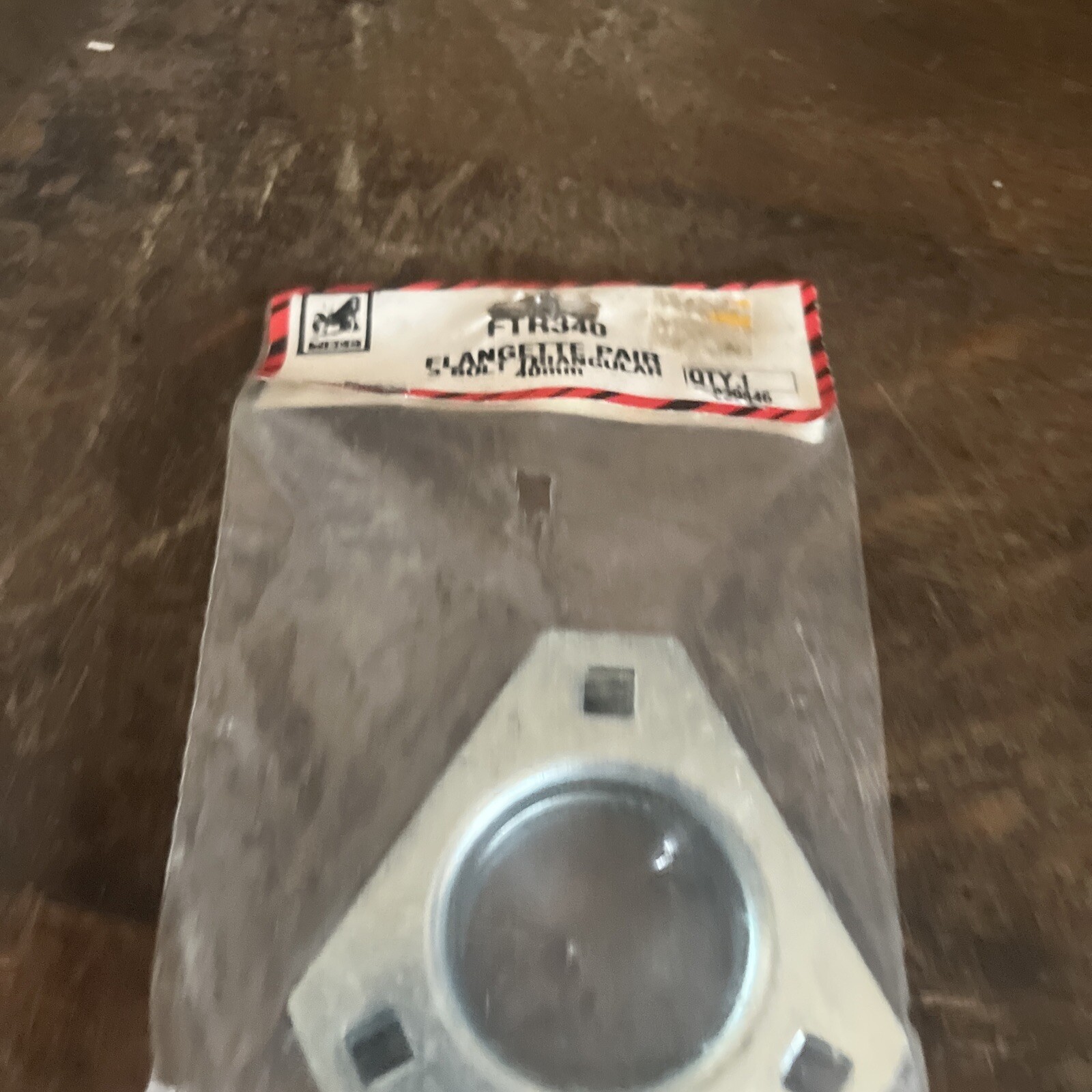 NOS Tisco FTR340 Bearing Flangette Pair 3 Bolt