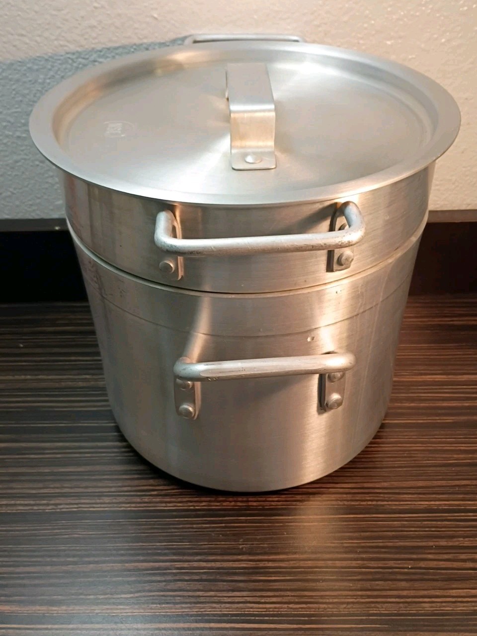 12 Qt Heavy-Duty Aluminum Stock Pot Iris Smart & Final – NSF – Made in USA