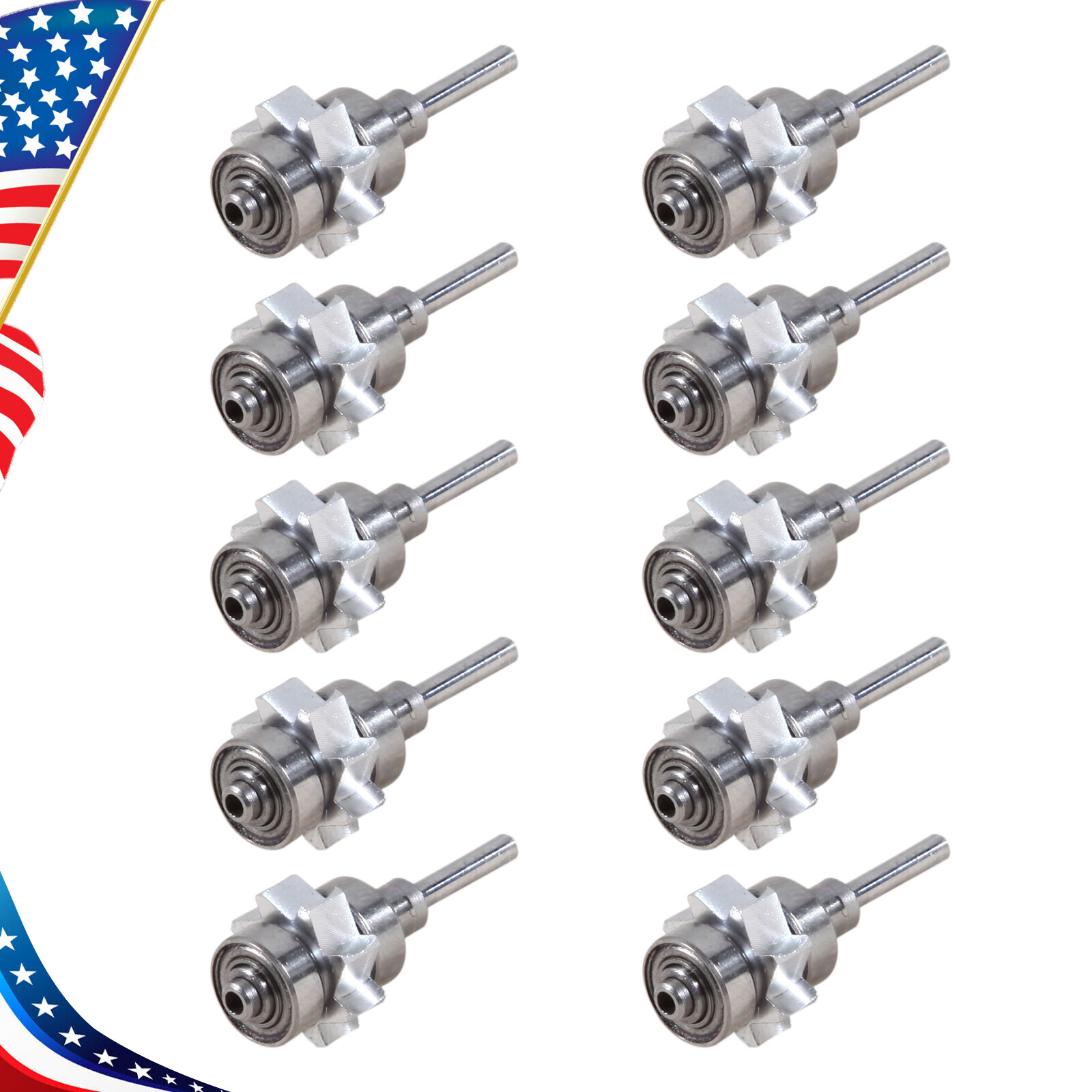 Dental Turbine Cartridge Rotor Autochuck / 45° Degree LED E-generator Handpiece
