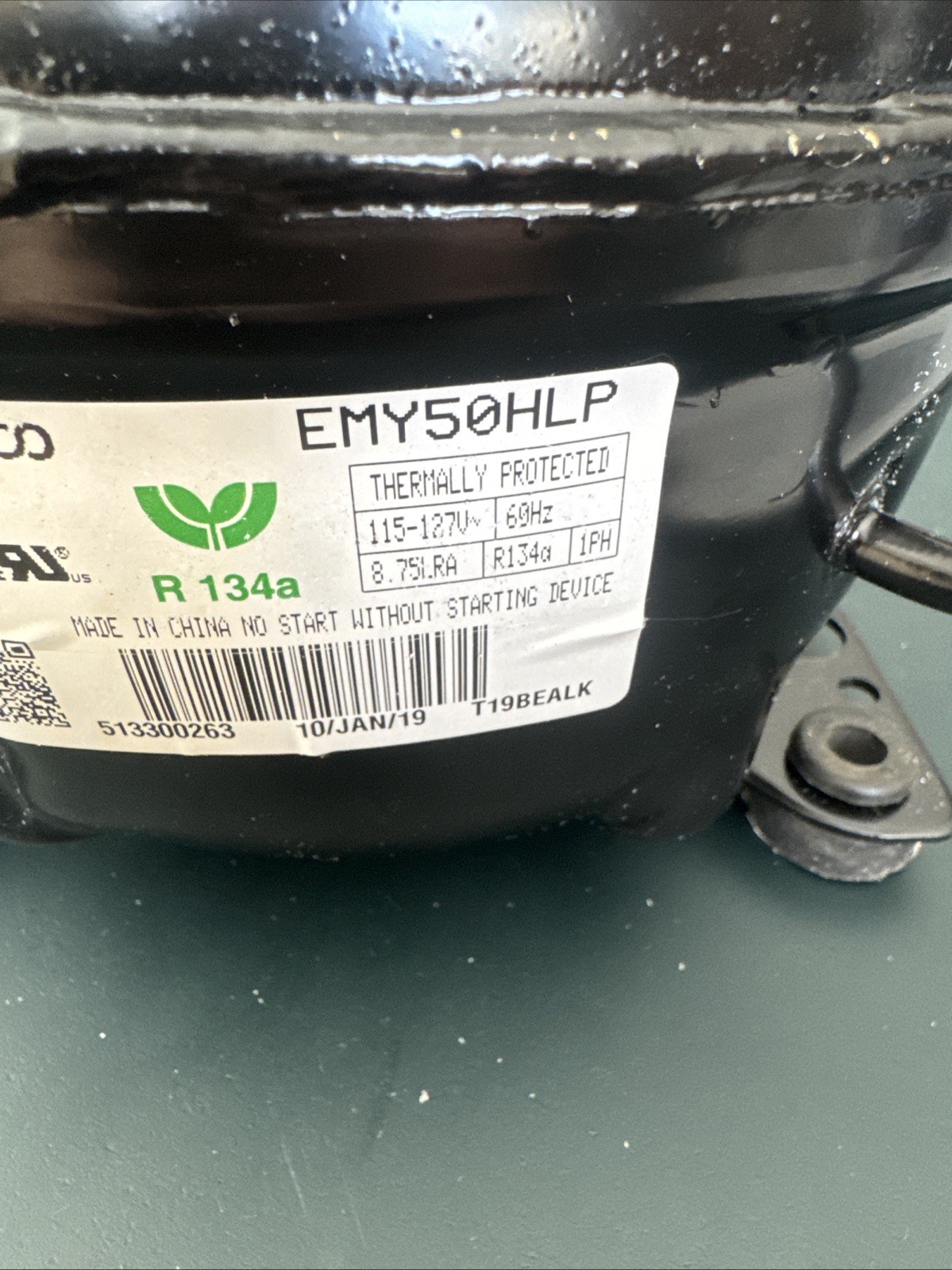 ONE NEW frequency compressor EMY50HLP For EMBRACO Brand New