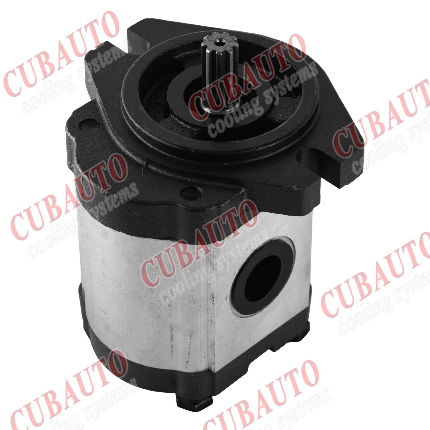 3-15 GPM Hydraulic Gear Pump 9 Tooth Spline Shaft SAE A-2 Bolts CCW Cast Iron.