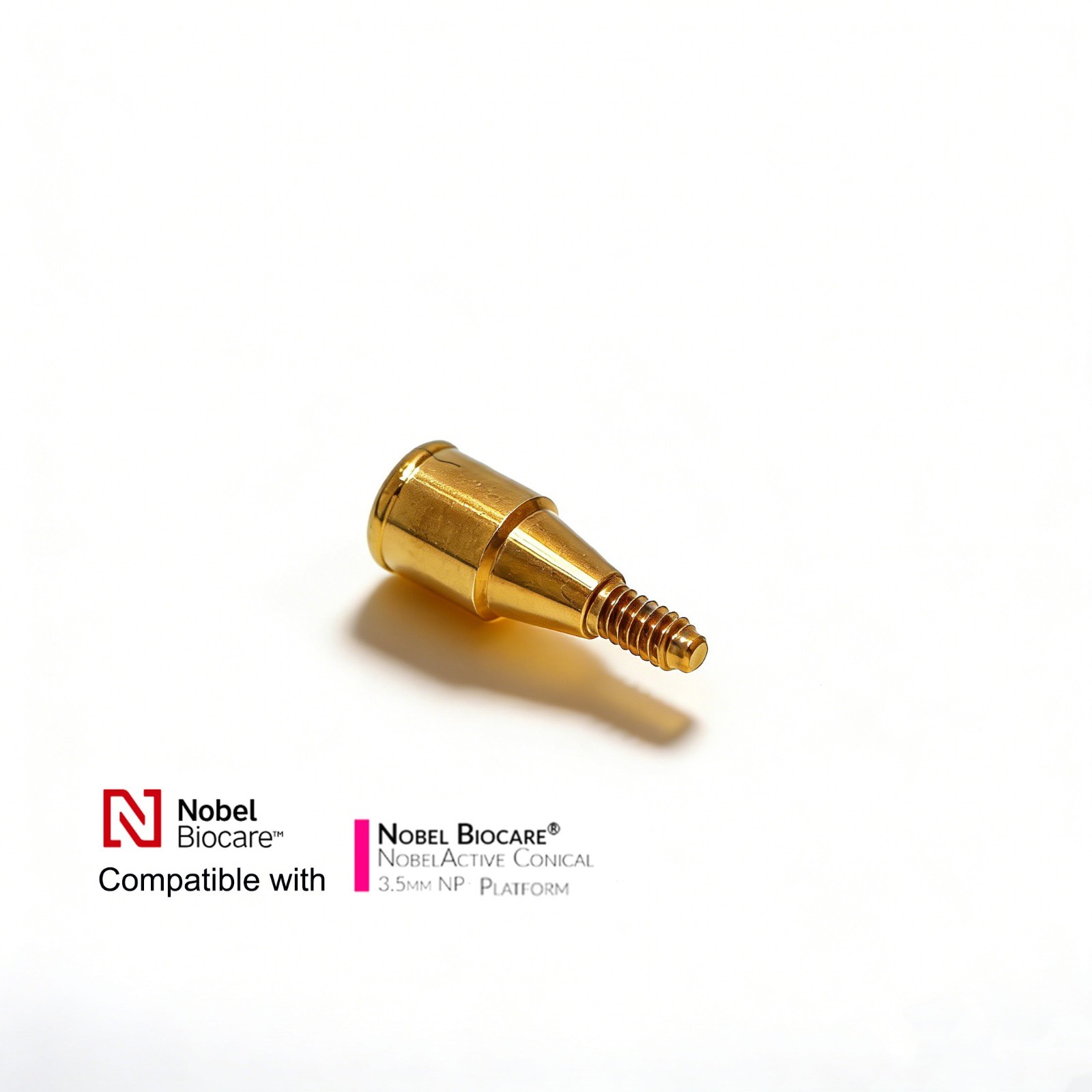 Titanium ZEST Locator abutment Internal Conical Connection for NobelActive NP/RP
