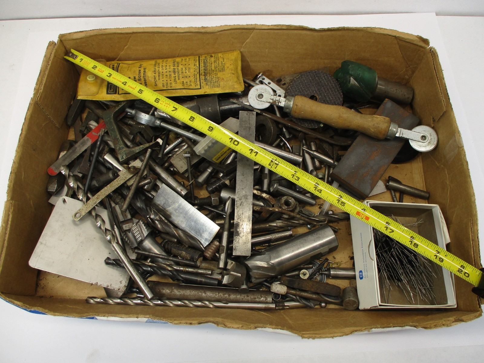 25 # POUNDS Machinist Parts Pieces Bits Hand Tools Hardware Doo Dads Scrap GC