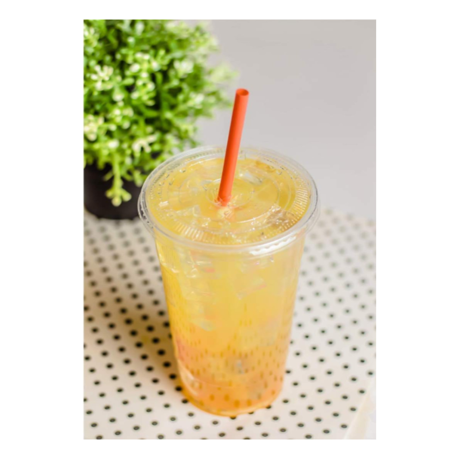 Karat 32oz PET Plastic Cold Cups Great for Loaded Tea, Iced Coffee 300 Count