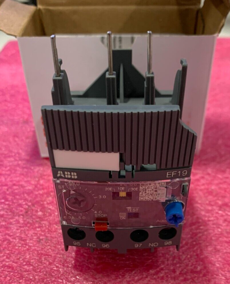 ABB EF19-6.3 Electronic Overload Relay 1SAX121001R1104 QTY 1