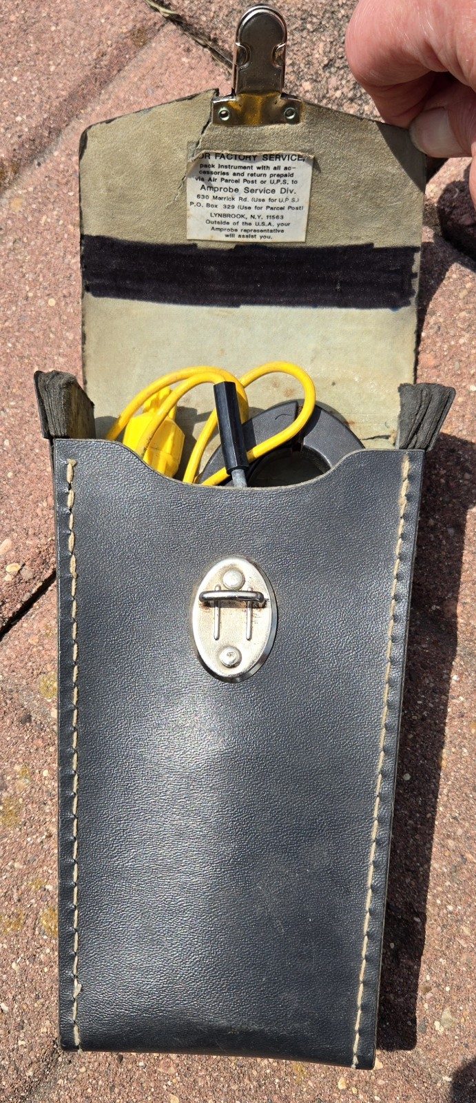 Vintage Amprobe Ultra RS-3 Clamp Meter AC Volt Ammeter Ohmmeter – Not Tested