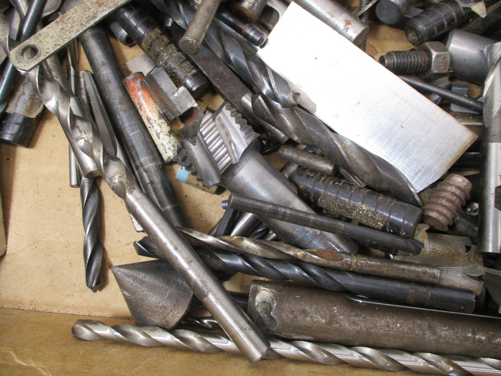 25 # POUNDS Machinist Parts Pieces Bits Hand Tools Hardware Doo Dads Scrap GC