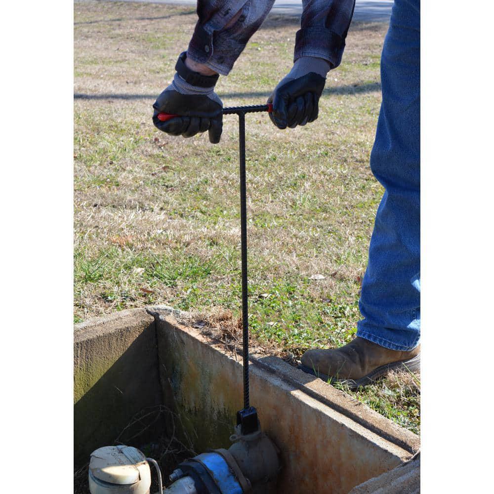 1/2″ X 27″ Water Meter Key Underground Curb Valve Shutoff Wrench Plumbing Stop