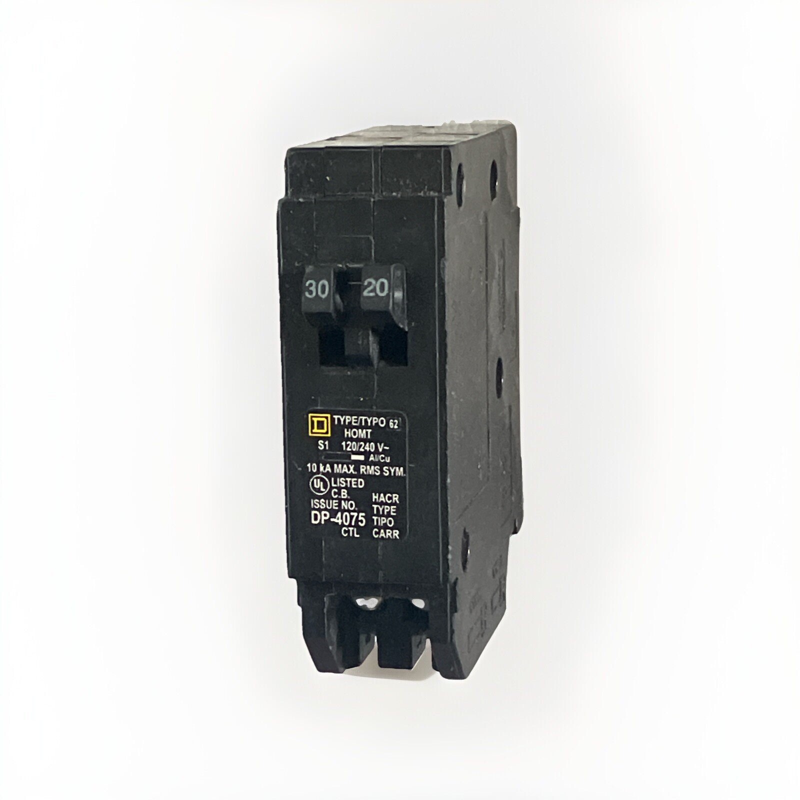 Square D HOMT3020 One 1P 30A One 1P 20A Tandem Circuit Breaker New! Free Ship!!