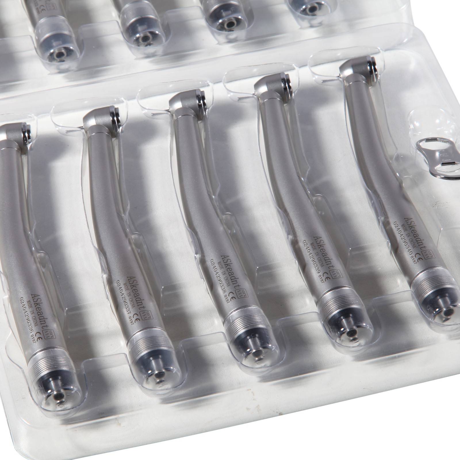 10* ADA4 Dental High Speed Handpiece Push Turbine 4 Holes Fit NSK Pana Max