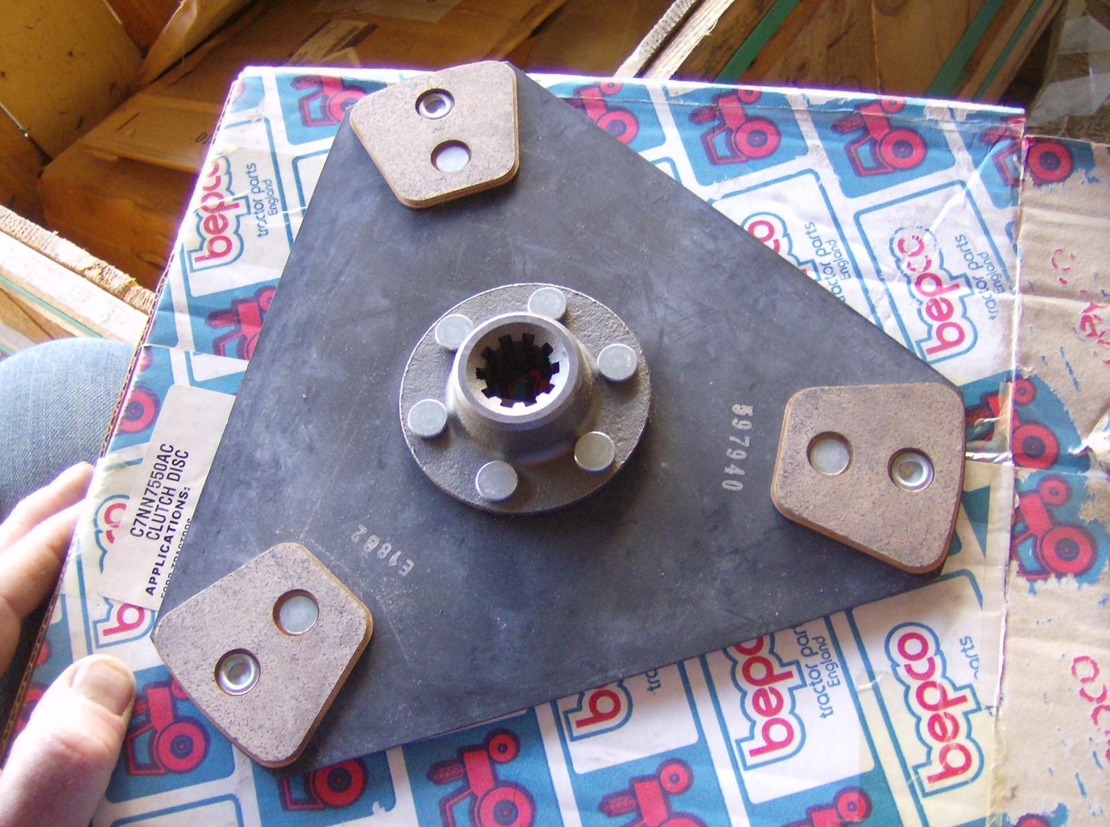 BEPCO C7NN7550AC CLUTCH DISC