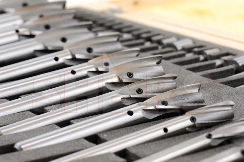 Shars 40 PC 3 FLUTE HSS INTERCHANGEABLE PILOT COUNTERBORE SET New L}