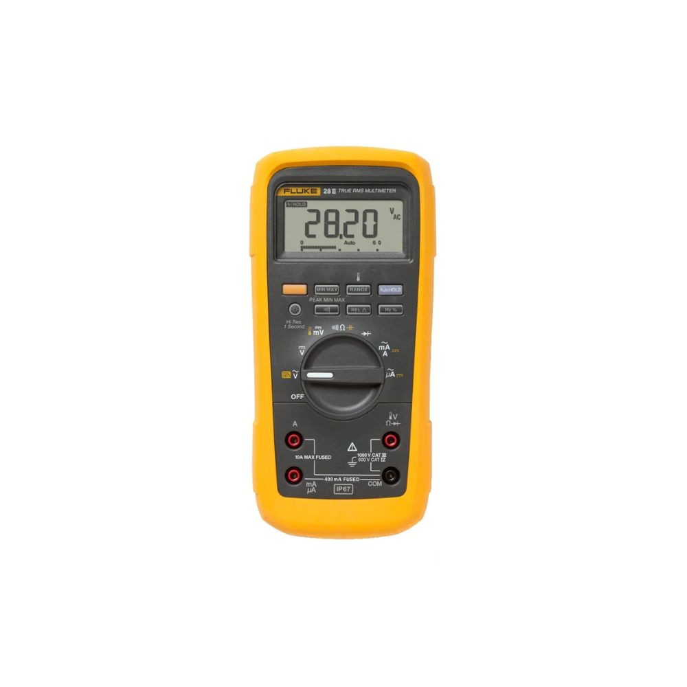 Fluke 28II 28 II Rugged Digital Multimeter, IP 67, 1000 V AC and DC