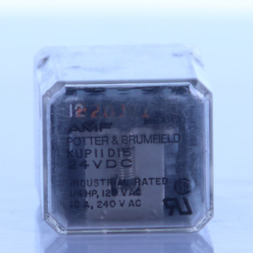 Lot of 24 Potter & Brumfield KUP11D15 General Purpose Relay 10A 24VDC