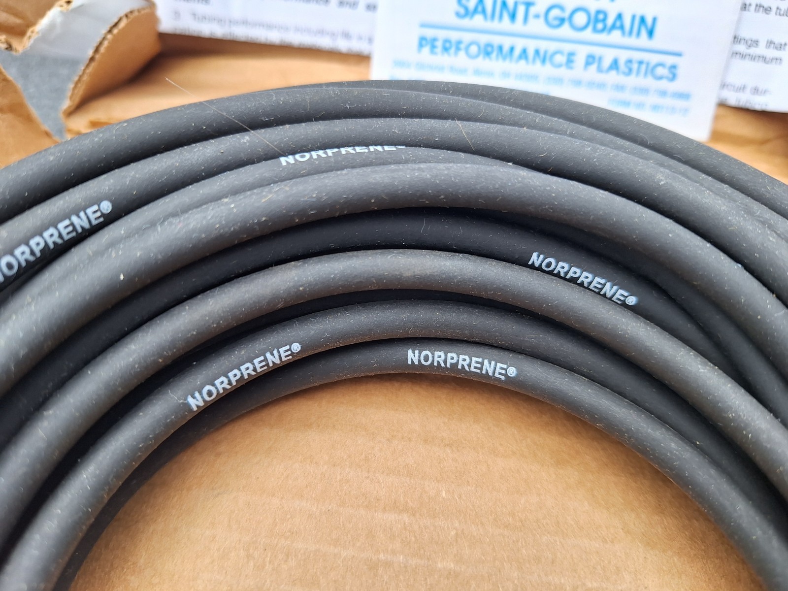 NEW Tygon “Norprene” Tubing AFL00007, 50 Ft, A-60-G Form., 1/8″ ID 1/4″ OD