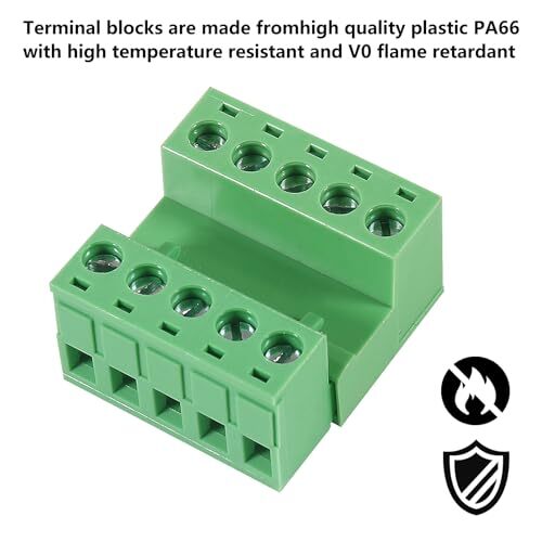 10 Pairs 5.08mm Pitch PCB Mount Screw10pcs Phoenix Type Connector PCB Mount S…