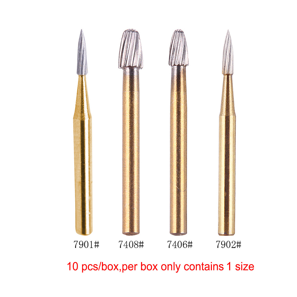 Dental Tungsten Carbide Burs FG Polishing Drills Trimming/Finishing Polishers