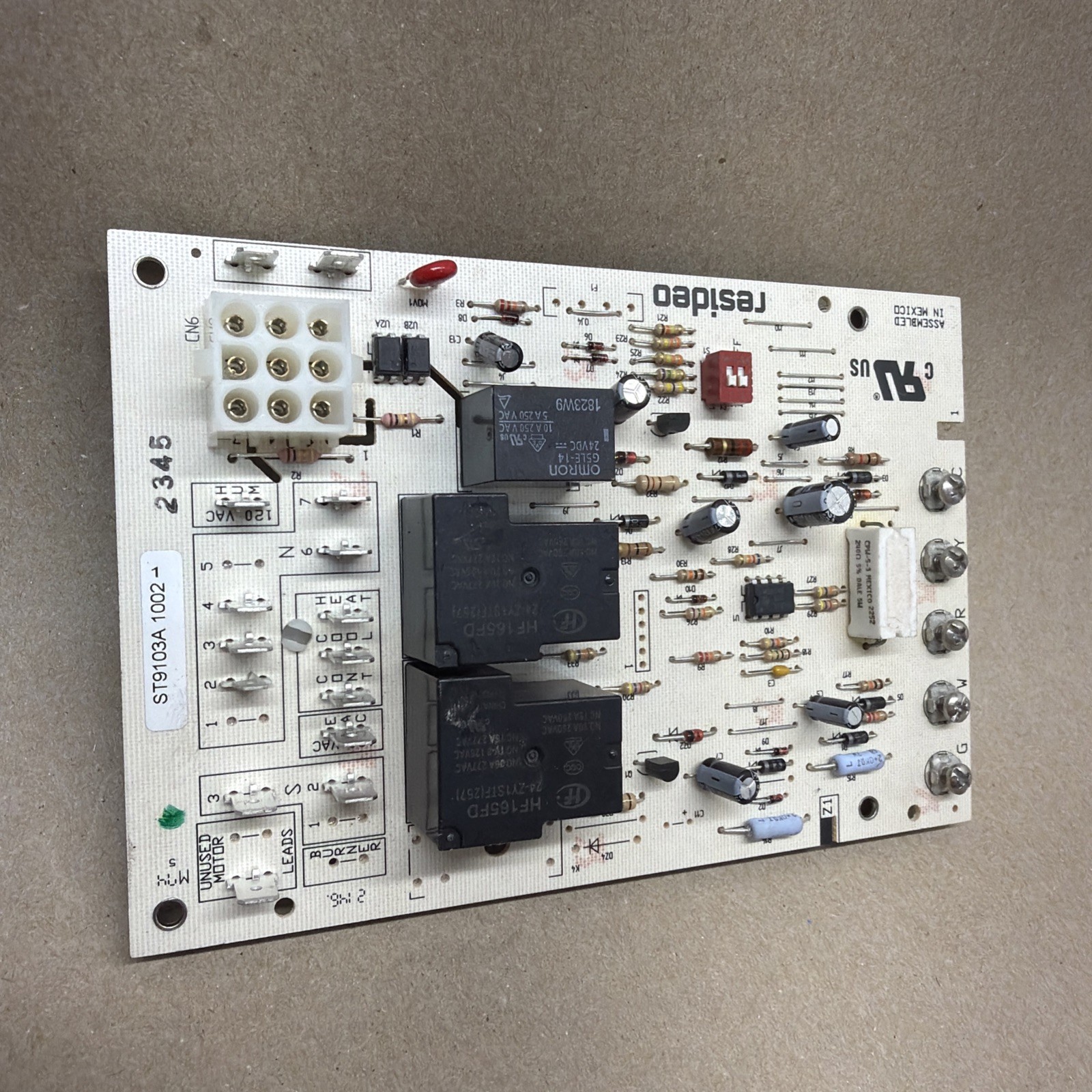 TESTED✅ Honeywell ST9103A1002 Furnace Blower Control Board
