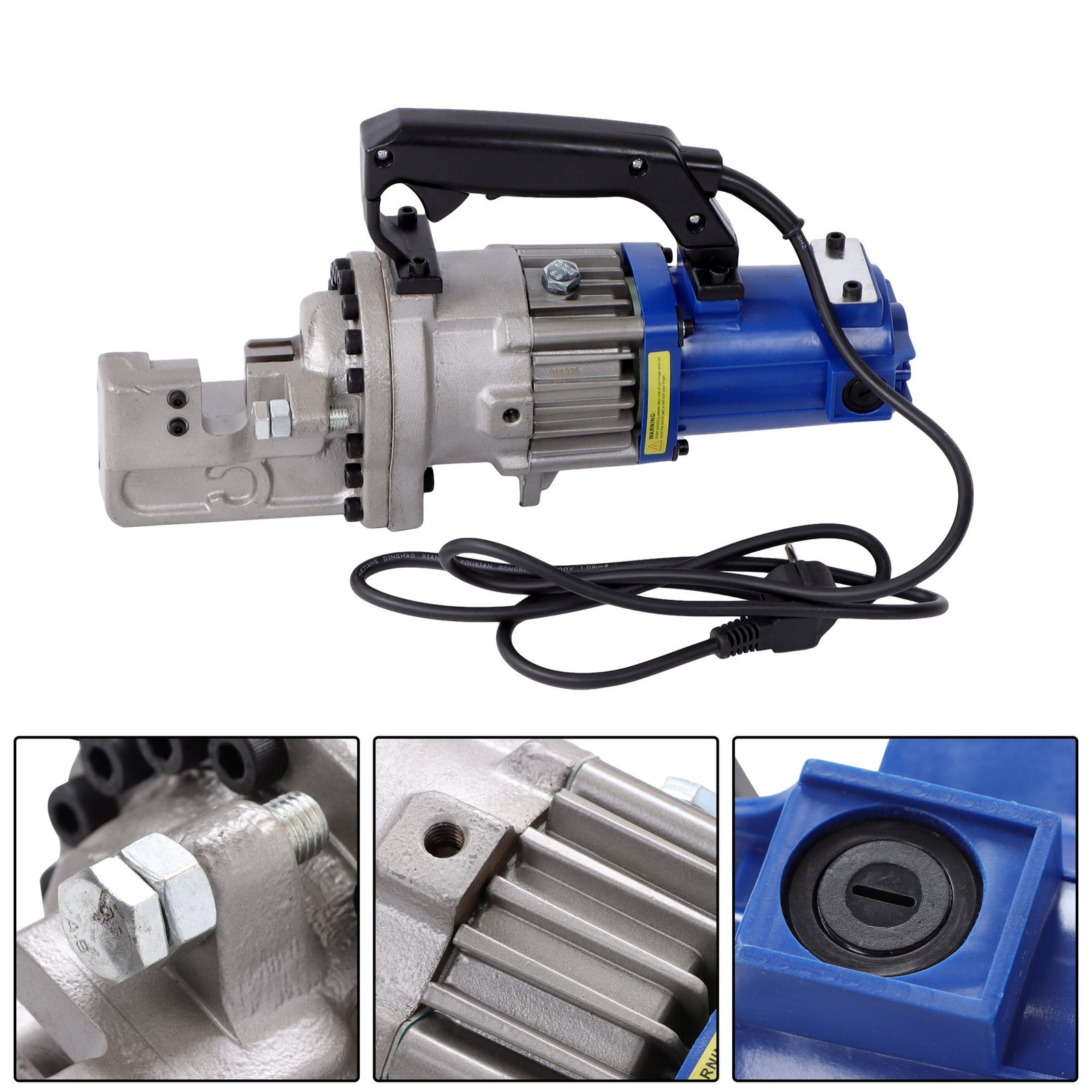 Electric Hydraulic Rebar Cutter RC-22 1350W Motor 7/8″ Cutting Range with Case