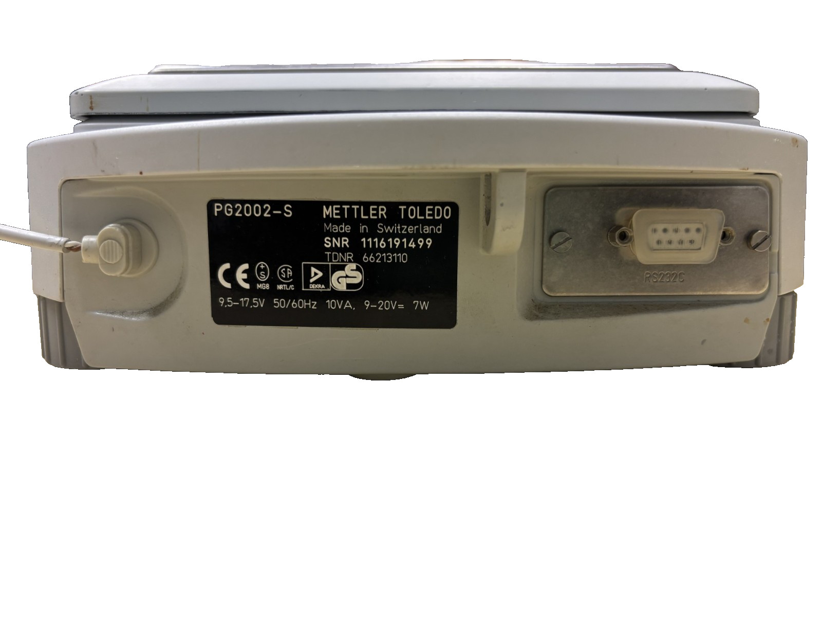 Mettler-Toledo PG2002-S Delta Range Balance Scale 2100g Max