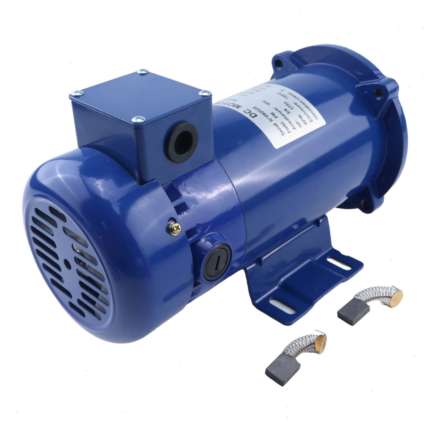 DC Motor MD0507A for Hallmark Industries 3/4HP 56C 90V 1750RPM TEFC