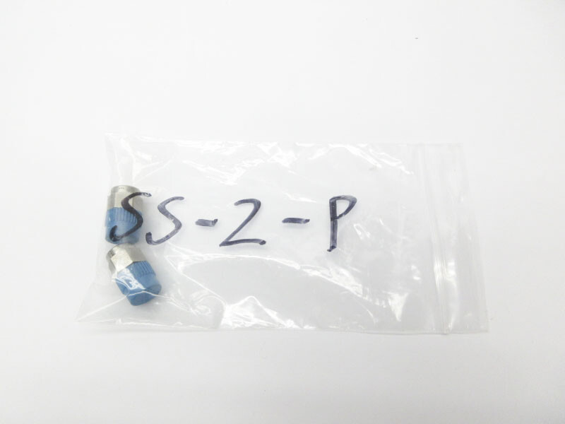 SWAGELOK SS-2-P (LOT OF 2) NSNP